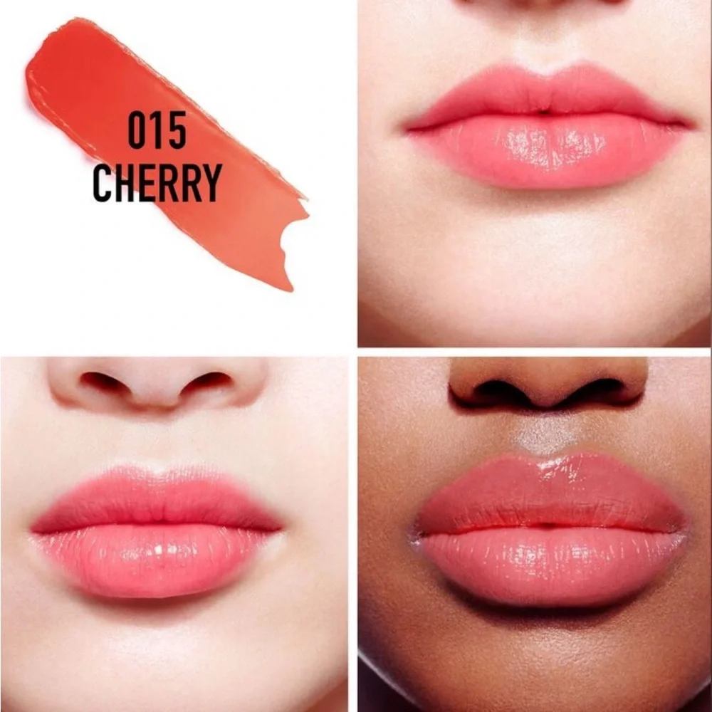 Dior Addict Lip Glow⭐️015 CHERRY⭐️NIB FULL-SIZE - Picture 2 of 5